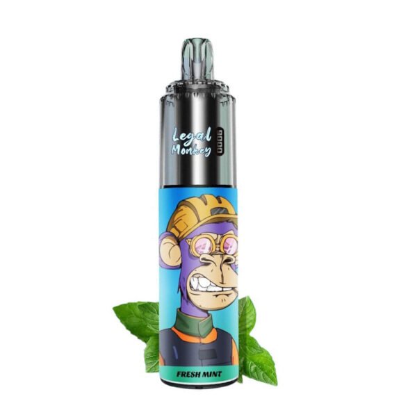 Legal Monkey 9000 Puffs Prefilled Vape - Image 4