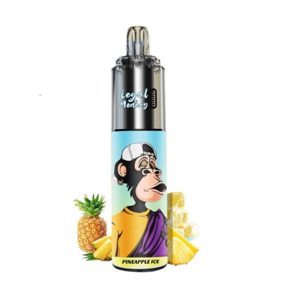 Legal Monkey 9000 Puffs Prefilled Vape - Image 7