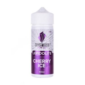 Lepidolite Cherry Ice 100ml (50/50) Shortfill E-Liquid by Crystalized