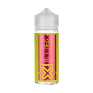 Lime Raspberry Grapefruit 100ml Shortfill E-Liquid by Pod Salt Nexus