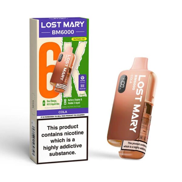 Lost Mary BM6000 Refillable Pod Kit - Image 14