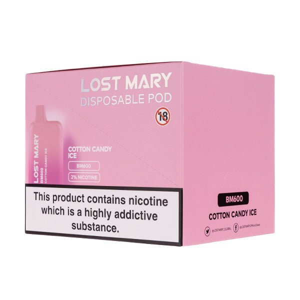 Lost Mary BM600 Disposable Vape [Pack of 10] - Image 12