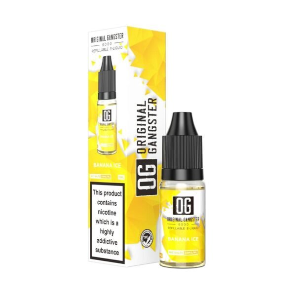 Original Gangster 10ml Nic Salt Eliquid (Pack of 10) - Image 2