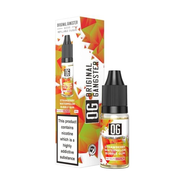 Original Gangster 10ml Nic Salt Eliquid (Pack of 10) - Image 7
