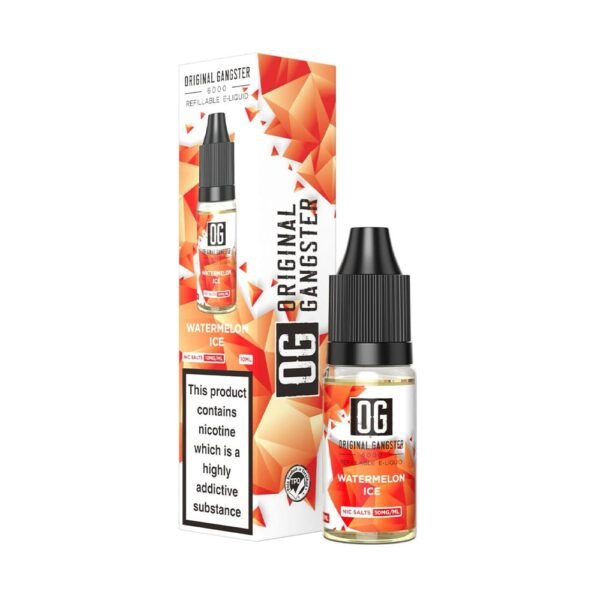 Original Gangster 10ml Nic Salt Eliquid (Pack of 10) - Image 9