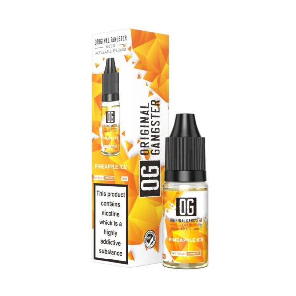 Original Gangster 10ml Nic Salt Eliquid (Pack of 10) - Image 21