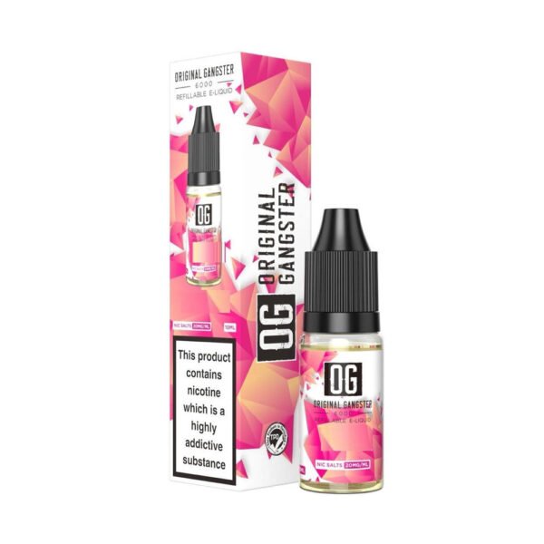 Original Gangster 10ml Nic Salt Eliquid (Pack of 10) - Image 23
