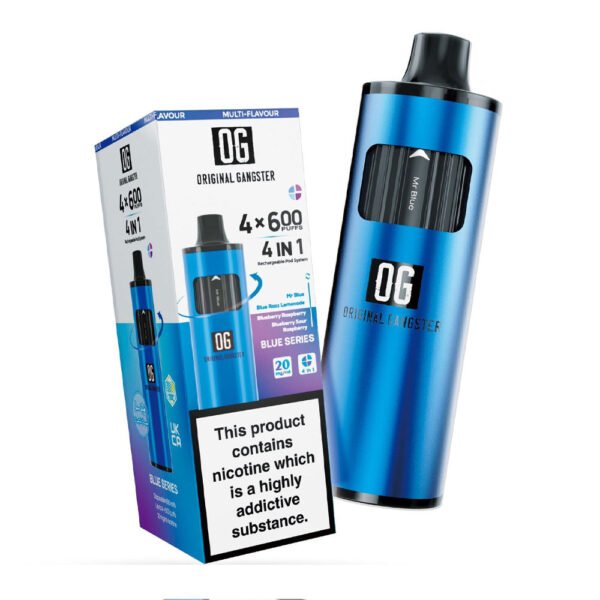 Original Gangster OG 2400 4-in-1 Prefilled Vape - Image 3