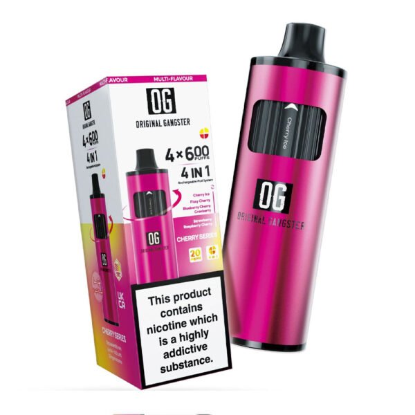 Original Gangster OG 2400 4-in-1 Prefilled Vape - Image 4