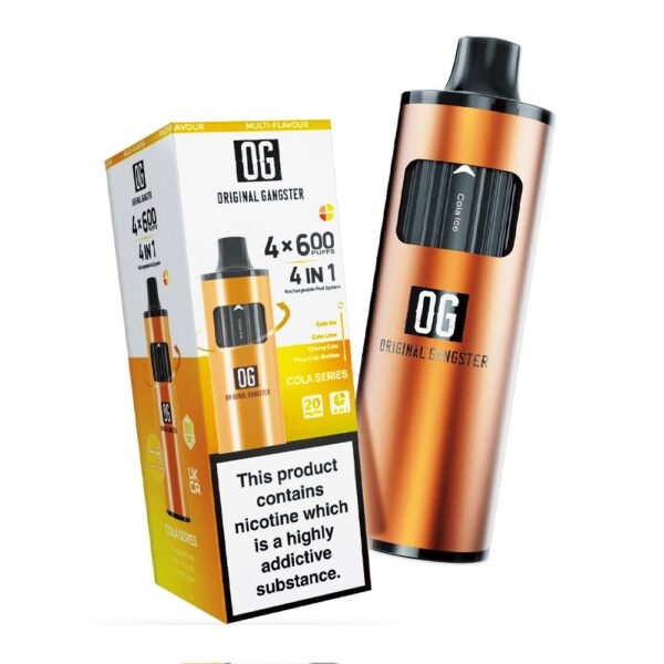 Original Gangster OG 2400 4-in-1 Prefilled Vape - Image 5