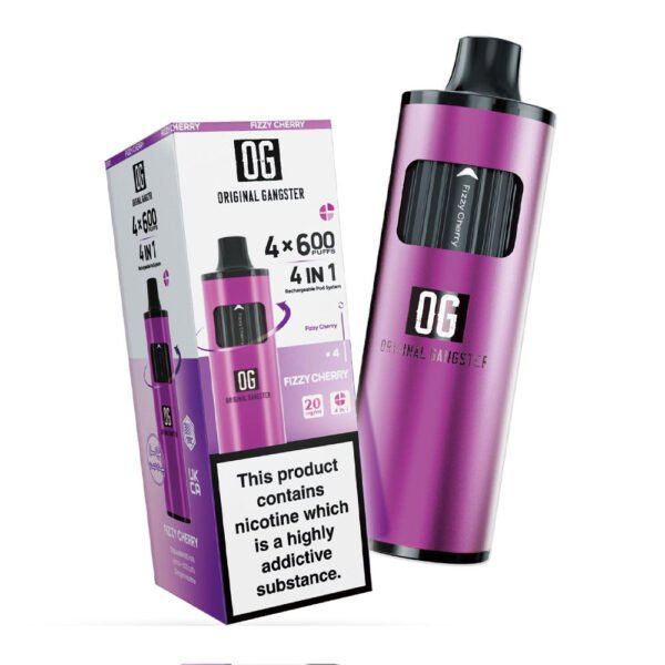 Original Gangster OG 2400 4-in-1 Prefilled Vape - Image 6