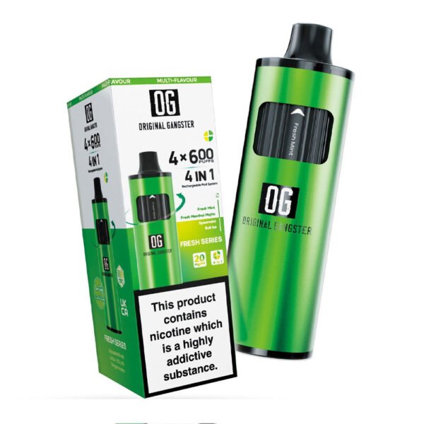 Original Gangster OG 2400 4-in-1 Prefilled Vape - Image 7