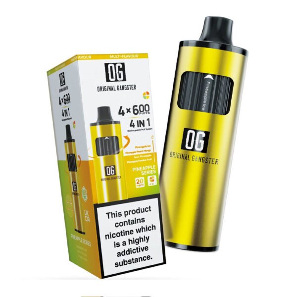 Original Gangster OG 2400 4-in-1 Prefilled Vape - Image 11
