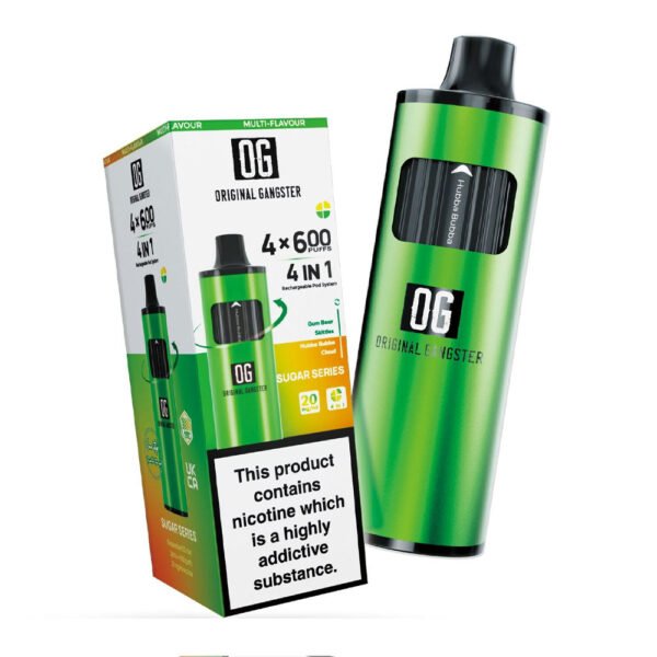 Original Gangster OG 2400 4-in-1 Prefilled Vape - Image 15