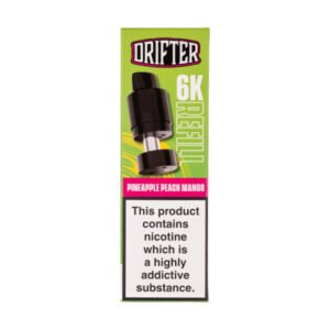 Pineapple Peach Mango Drifter 6000 V2 Prefilled Pod + Refill by Drifter