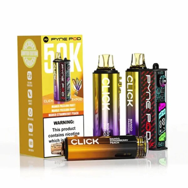 PYNE POD Click 50K Puffs Prefilled Pod Kit - Image 9