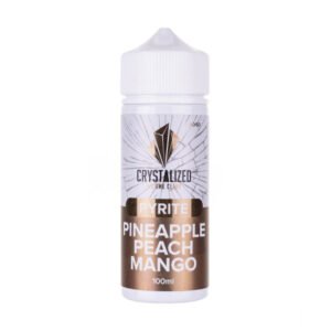 Pyrite Pineapple Peach Mango 100ml (50/50) Shortfill E-Liquid by Crystalized