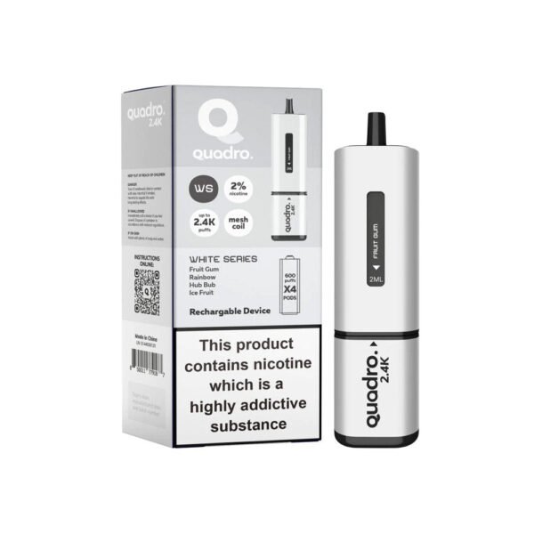 Quadro 4in1 2400 Puffs Prefilled Vape - Image 10