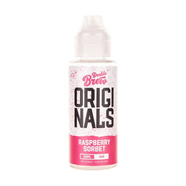 Raspberry Sorbet Double Brew Originals 100ml (50/50) by Ohm Brew