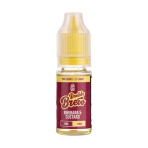Rhubarb & Custard Nic Salt E-Liquid Double Brew Bar Series by Ohm Brew