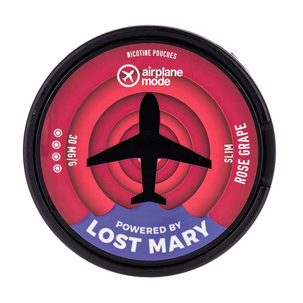 Rose Grape Airplane Mode Nicotine Pouches by Lost Mary - Image 3