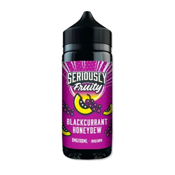 Seriously Fruity Blackcurrant Honeydew 100ml Shortfill E Liquid By Doozy Vape