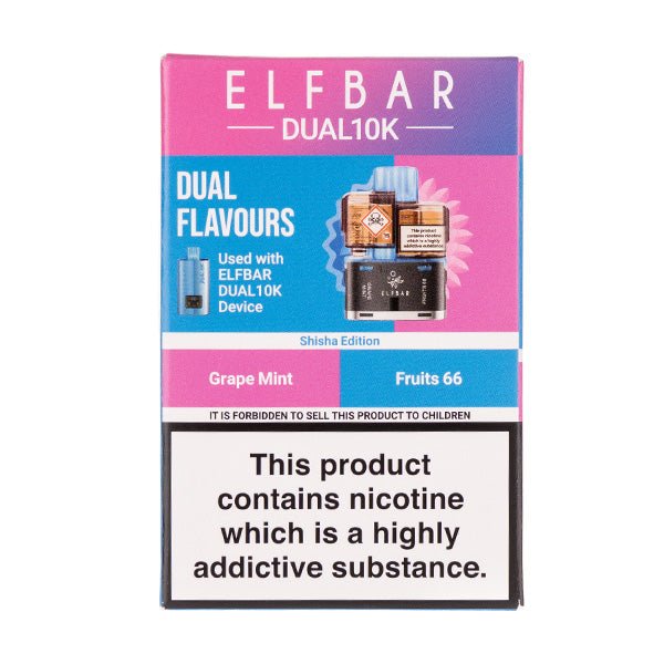 Shisha Edition Dual 10k Refill Pack by Elf Bar