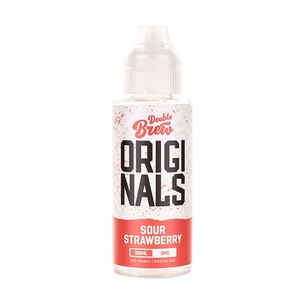 Sour Strawberry Double Brew Originals 100ml (50/50) by Ohm Brew