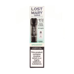 Spearmint Tappo Prefilled Pods by Lost Mary