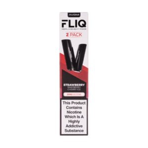 Strawberry Raspberry Cherry Ice FLIQ Prefilled Pods by Avomi