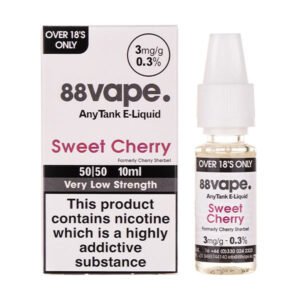 Sweet Cherry 50/50 E-Liquid by 88Vape