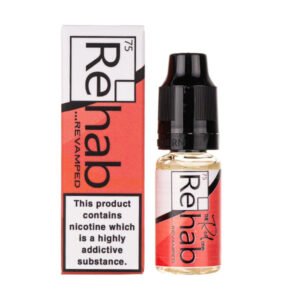 The Red One Rehab Nic Salt E-Liquid by Wick Addiction