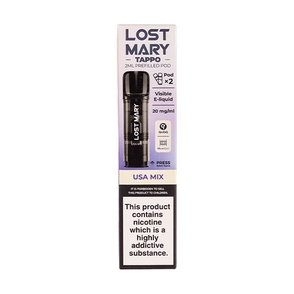USA Mix Tappo Prefilled Pods by Lost Mary