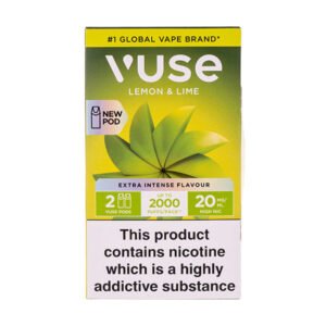 VPro NS Lemon & Lime Vuse Pro Pod Nic Salt Refills