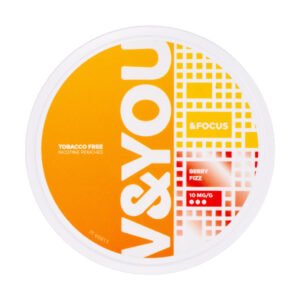 Berry Fizz &Focus Nicotine Pouches by V&YOU