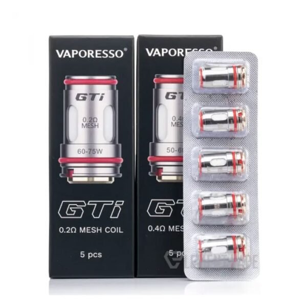 Vaporesso GTI Replacement Mesh Coils 5 Pack - Image 2