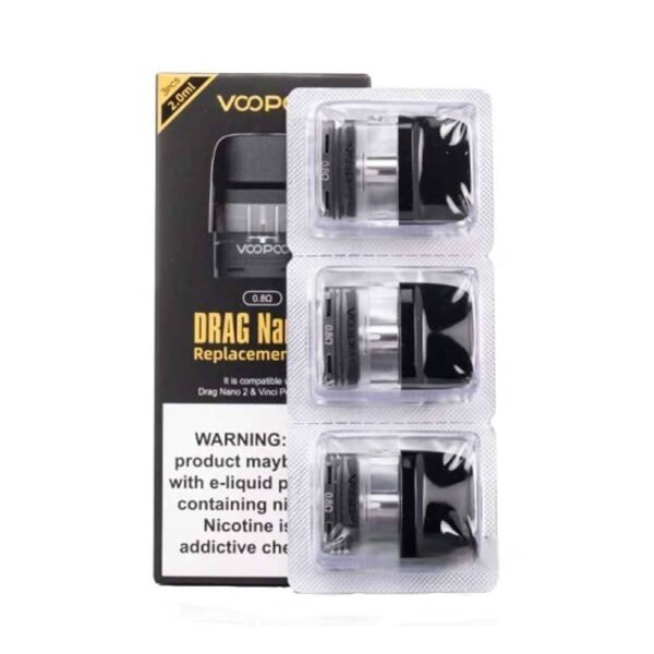 Voopoo Drag Nano 2 Replacement Pod (Pack Of 3) - Image 2
