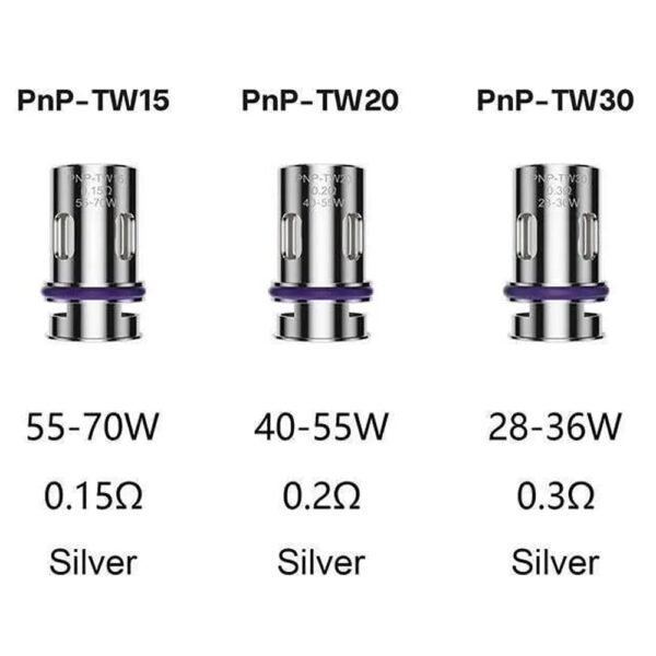 Voopoo PNP TW Replacement Coils (Pack of 5) - Image 2