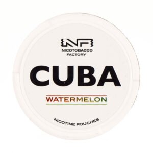 Watermelon Nicotine Pouches by Cuba White
