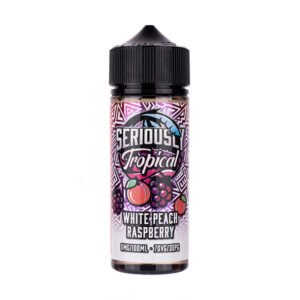 White Peach Raspberry 100ml Shortfill E-Liquid by Seriously Tropical