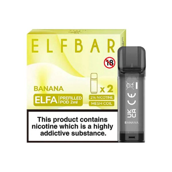 Elf Bar Elfa Pre-filled Replacement Pod (Pack Of 2) - Image 2