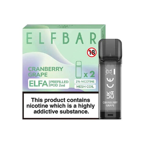 Elf Bar Elfa Pre-filled Replacement Pod (Pack Of 2) - Image 7