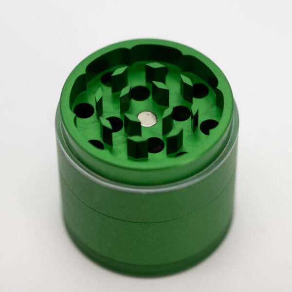 Waterfall 4-Piece Dry Herb Grinder with Removable Screen - Matte (43mm) - Image 8