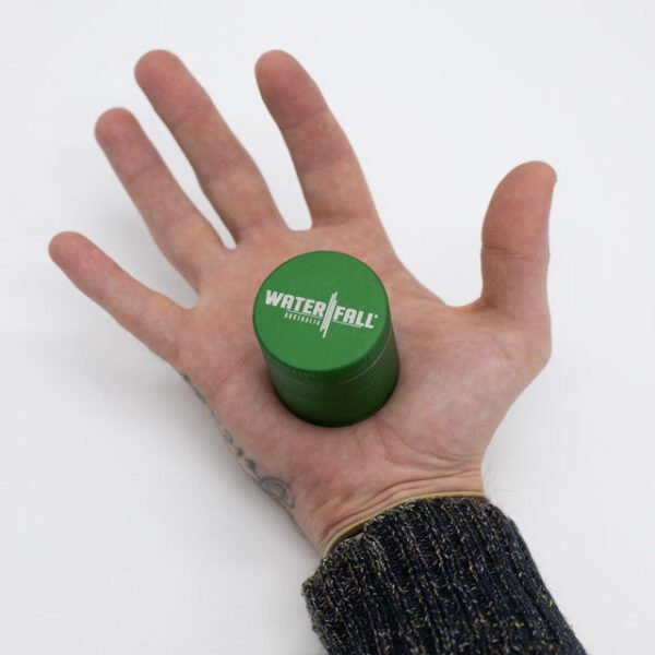 Waterfall 4-Piece Dry Herb Grinder with Removable Screen - Matte (43mm) - Image 9
