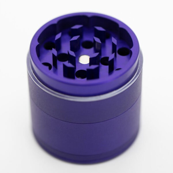 Waterfall 4-Piece Dry Herb Grinder with Removable Screen - Matte (43mm) - Image 4