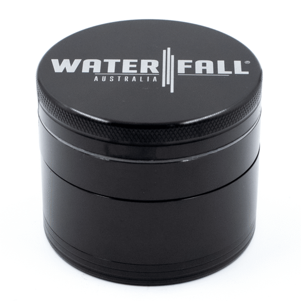 Waterfall 4-Piece Dry Herb Grinder with Removable Screen (63mm) - Image 2