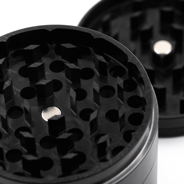 Waterfall 4-Piece Dry Herb Grinder with Removable Screen (63mm) - Image 5