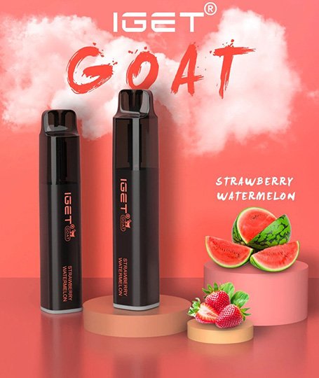iGET GOAT VAPE 5000 PUFF – STRAWBERRY WATERMELON
