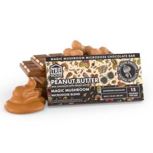 PEANUT BUTTER MAGIC MUSHROOM CHOCOLATE BAR – TRĒ HOUSE