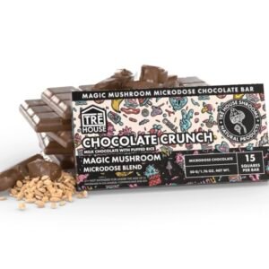CRUNCH MAGIC MUSHROOM CHOCOLATE BAR – TRĒ HOUSE